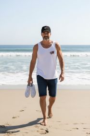 Men's Tank Top White Medium