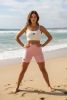 Women's Biker Shorts Pink Medium