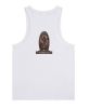 Unisex Tank Top White Large Regular Fit