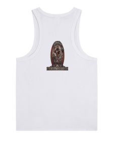 Unisex Tank Top White Large Regular Fit
