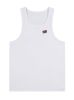 Unisex Tank Top White Large Regular Fit