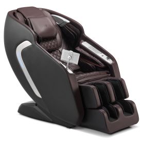 Massage Chair, 4D Full Body Zero Gravity Recliner with SL Track, Yoga Stretch, AI Voice Control, Heat, Foot Roller, Retractable Pedal, 36 Airbags