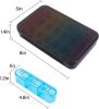 Pill Organizer, Weekly Cases Medicine Organizers to Hold Vitamins and Medication