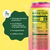 Prebiotic Soda, Raspberry Lemon Flavor, 12 fl oz â€“ Gut Health Drink, No Caffeine or Artificial Sweeteners