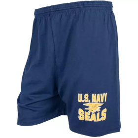 Men's Blue Running Short - Navy Seals Large
