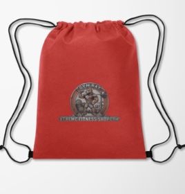Men's Gym Tote Bag-Red