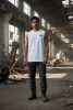 Men's Sleeveless Tank Top White L