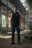 Mens Sleeveless Tank Top Black XL