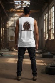 Men's Sleeveless Tank Top White XL