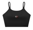 Women's Yoga Sports Bra Black Small