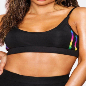 La Belle Fantastique Penelope Yoga Fitness (2 Piece Set) (Color: Black, size: small)