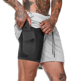Pocket Compression Shorts (Option: Lime-S)