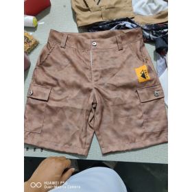 European And American Digital Printing Stylish Shorts Without Belt (Option: XL-Khaki)