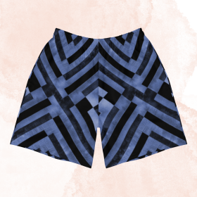 Men's Athletic Shorts in Indigo (size: XS)