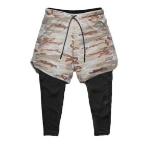 Men's sports shorts (Option: Style B-3XL)