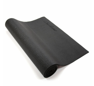 Extra Thick Yoga & Pilates Mat (Color: Black, size: 1/4"H X 24"W X 68"L)