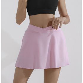 Yoga Shorts (Option: Pink-S)