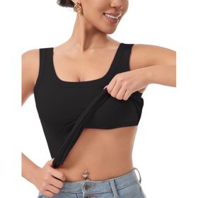 Self Pickup Only-Women Elegant Crew Neck Basic T-Shirt (Option: Black-M)