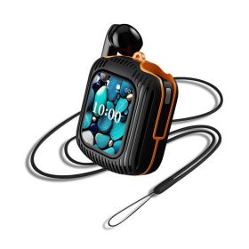 Blink Buds True Wireless Earbuds with Digital Display (Color: BLK/ORG)