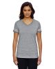 Ladies' Football T-Shirt - BLACK/ WHITE - 2XL