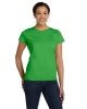 Ladies' Fine Jersey T-Shirt - VINTAGE BURGUNDY - XS