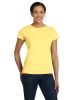 Ladies' Fine Jersey T-Shirt - VINTAGE BURGUNDY - XS