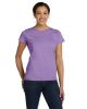 Ladies' Fine Jersey T-Shirt - VINTAGE BURGUNDY - XS