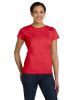Ladies' Fine Jersey T-Shirt - VINTAGE BURGUNDY - XS