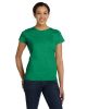 Ladies' Fine Jersey T-Shirt - VINTAGE BURGUNDY - XS