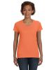 Ladies' V-Neck Fine Jersey T-Shirt - BLACK - S