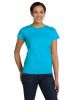 Ladies' Fine Jersey T-Shirt - VINTAGE BURGUNDY - XS