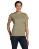 Ladies' Fine Jersey T-Shirt - VINTAGE BURGUNDY - XS
