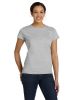 Ladies' Fine Jersey T-Shirt - VINTAGE BURGUNDY - XS