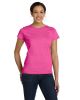 Ladies' Fine Jersey T-Shirt - VINTAGE BURGUNDY - XS