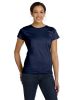Ladies' Fine Jersey T-Shirt - VINTAGE BURGUNDY - XS