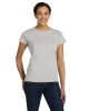 Ladies' Fine Jersey T-Shirt - VINTAGE BURGUNDY - XS