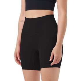 Women's High Waist Biker Shorts Tummy Control Pants Athletic Leggings Spandex Booty Shorts with 6.3In Inseam No Front Seam for Workout Yoga Running Vo (Color: 1PcGrey+1PcCoffee+1PcBlack, size: S)