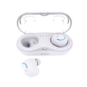 Wireless TWS Stereo Earbuds (Color: White, size: One size)