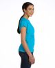 Ladies' Fine Jersey T-Shirt - VINTAGE BURGUNDY - XS