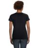 Ladies' V-Neck Fine Jersey T-Shirt - BLACK - S