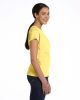 Ladies' Fine Jersey T-Shirt - VINTAGE BURGUNDY - XS