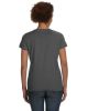 Ladies' V-Neck Fine Jersey T-Shirt - BLACK - S