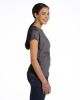 Ladies' Fine Jersey T-Shirt - VINTAGE BURGUNDY - XS
