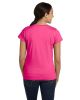 Ladies' Fine Jersey T-Shirt - VINTAGE BURGUNDY - XS
