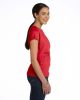 Ladies' Fine Jersey T-Shirt - VINTAGE BURGUNDY - XS