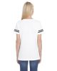 Ladies' Football T-Shirt - BLACK/ WHITE - 2XL
