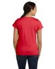 Ladies' Fine Jersey T-Shirt - VINTAGE BURGUNDY - XS