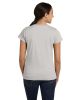 Ladies' Fine Jersey T-Shirt - VINTAGE BURGUNDY - XS