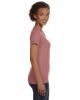 Ladies' V-Neck Fine Jersey T-Shirt - BLACK - S