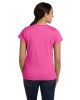 Ladies' Fine Jersey T-Shirt - VINTAGE BURGUNDY - XS